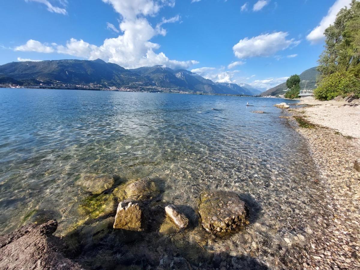 Iseo Lake Villa Con Vista Lago E Piscina Costa Volpino Dış mekan fotoğraf