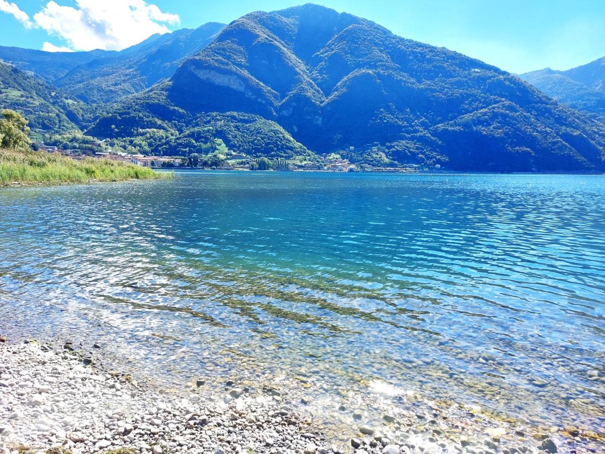 Iseo Lake Villa Con Vista Lago E Piscina Costa Volpino Dış mekan fotoğraf